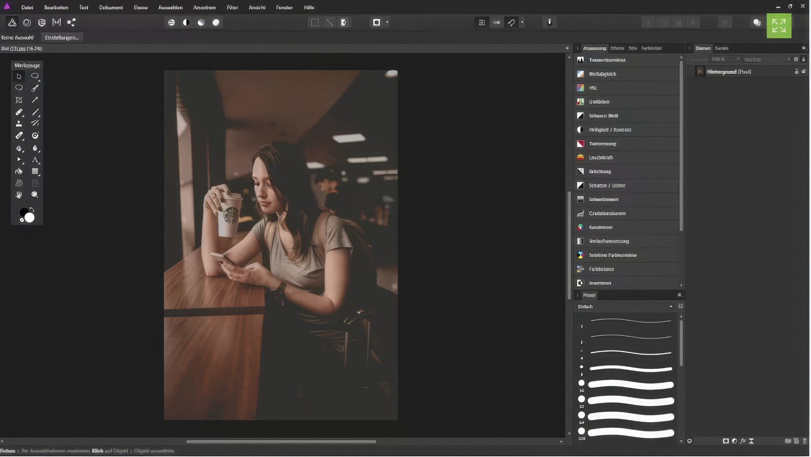 Fotoritocco in Affinity